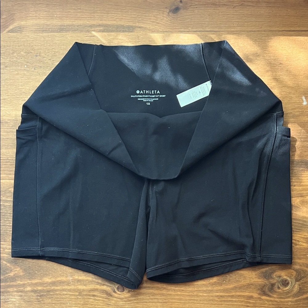 Salutation Stash Pocket II 5” Short NWOT 1X